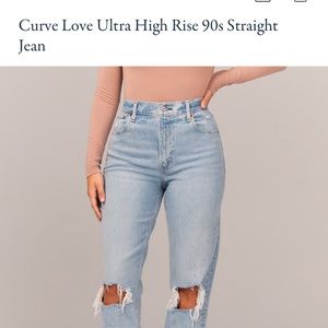 Abercrombie & fitch 90’s relaxed jean